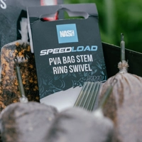 Nash Speedload PVA Bag Stem Ring Swivel